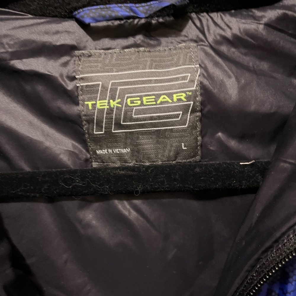 NWT Tek Gear hooded vest sz‎ large - Picture 5 of 7